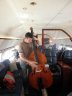 Walking bass at 30,000 feet.  September 2010 